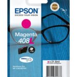 Epson 408L (C13T09K34010) Ink Cartridge, Magenta