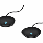 Logitech GROUP Expansion Mics 989-000171 Conference microphone, Black