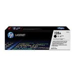 HP 128A (CE320A) Toner Cartridge, Black