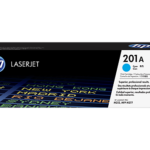 HP 201A (CF401A) Toner Cartridge, Cyan