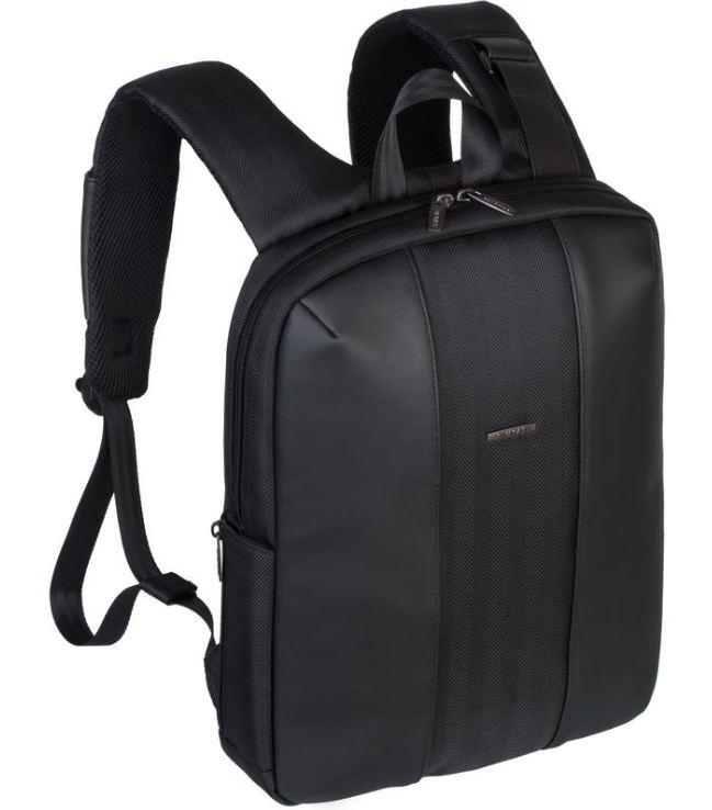 lko-8125black-0-ad0df737-36f8-4822-b350-1042d8ddbc45-6 NB BACKPACK NARITA 14"/8125 BLACK RIVACASE - Pilt 1