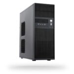 Case CHIEFTEC CQ-01B-U3-OP MidiTower ATX MicroATX Colour Black CQ-01B-U3-OP