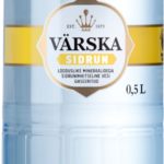 Mineraalvesi VÄRSKA Originaal sidrun 0.5L plastpudelis karboniseeritud