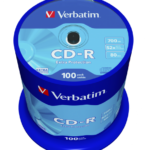 Verbatim 43411 CD-R 700MB 52X Extra Protection Surface Discs (100 pcs/Pack)