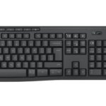 Logitech MK370 Combo for Business Wireless Keyboard + Mouse, RF Wireless+Bluetooth, US Int, Graphite