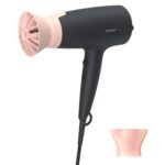 Philips 3000 Series BHD350/10 Hair Dryer, Black/Pink