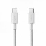 Xiaomi 6A Braided USB-C to USB-C Cable 1m, White
