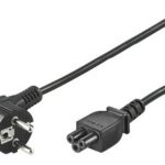 Goobay NK 114 S-180 Power Cord CEE 7/7 (Type-F) to C5, 1.8 m, Black