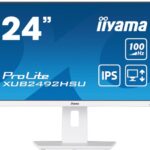 Iiyama ProLite XUB2492HSU-W6 Monitor 24'' IPS FHD 1920x1080 0.4 ms 250 cd/m2 100 Hz, White (SPEC)