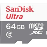 SanDisk Ultra MicroSDXC Memory Card 64GB Class 10 UHS-I