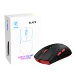 MOUSE USB OPTICAL WRL GAMING/FORGE GM340 WIRELESS BLACK MSI