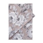 Linik ZHAO 43x116cm, hallid roosid, 50% puuvill 50% polüester, kangas 037