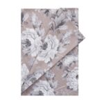 Linik ZHAO 43x150cm, hallid roosid, 50% polüester, 50% puuvill, kangas 037