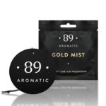 Aromatic89 Gold mist - Rippuv paberist õhuvärskendaja