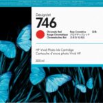 HP 746 (P2V81A) Ink Cartridge, Chromatic Red