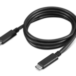 Lenovo 4X90U90619 USB-C to USB-C Cable, 1 m, Black