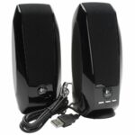 Logitech S150 USB Stereo Speakers, 1.2W, USB-A, Black