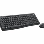 Logitech MK295 Silent Wireless Combo Wireless keyboard, US Int, Graphite (SPEC)