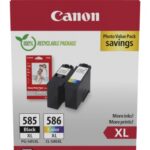 Canon PG-585XL/CL-586XL (6204C005) Photo value pack Ink Cartridge Multipack, BK/CMY