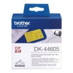 BROTHER DK44605 endless label paper gelb