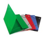 Plastmapp kummiga A4 roheline
