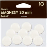 Tahvlimagnetid 20mm valge 10tk pakis GRAND