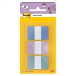 Järjehoidja 25,4x38mm POST-IT Strong 3 pastelset värvi