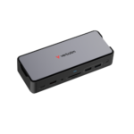 Verbatim 32174 CDS-15SSD USB-C Pro Docking Station 15 Ports, 256GB SSD, Grey/Black