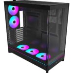 Case MONTECH HS02 PRO MidiTower Case product features Removeable HDD basket/Transparent panel Not…