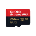SanDisk Extreme PRO microSDXC Memory Card 256GB UHS-I + SD Adapter