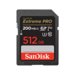 SanDisk Extreme PRO SDXC Memory Card 512GB UHS-I