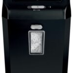 Rexel Promax REX823 Paper Shredder Cross Cut 4x40mm P-4 23L 58dB, Black