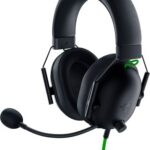 Razer BlackShark V2 X Wired Gaming Headset, Black/Green
