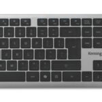 Kensington KB535 EQ Rechargeable Multi-Device Full Size Keyboard RF+BT, US, Space Grey