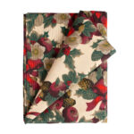 Laudlina WINTER FLOWERS 136x220cm, lindid, 50% polüester, 50% puuvill, kangas 475